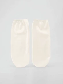 1 Par de Meias Máscaras para os Pés Reutilizáveis, Hidratantes e Calmantes, Nível SPA, Combine com seu Hidratante Favorito para Reparação da Pele e Cuidados com os Pés em Casa, Presente Ideal para Dia das Mães, Dia dos Namorados, Ano Novo e Outras Datas Comemorativas - Multicolorido - Visão 10