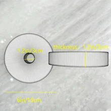 Disco de polimento diamantado de 6 polegadas (15,24 cm) de espessura (3 cm), grão 1000AA, ideal para tratamento profissional de superfícies metálicas, pedra, vidro, madeira e plástico. Adequado para desbaste e polimento profissional. - 6 polegadas - 1 peça - 1000AA espessado 3cm - Ver 4