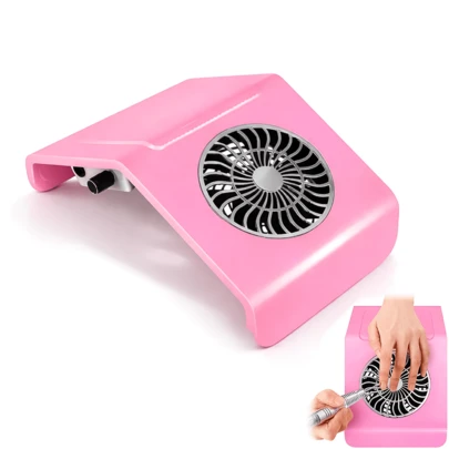 Sugador Coletor Aspirador Pó Unhas Gel Controle Velocidade