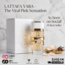 Lattafa Yara - Vanilla, Gourmand, Fruity, Floral - Eau De Parfum Long-Lasting Fragrance For Women, 3.40 Ounce / 100 Ml - white - 查看 2