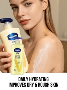 Vaseline 凡士林深層修復身體乳液 400ml，長效保濕滋養，舒緩粗糙緊繃肌膚，清爽吸收不黏膩，使肌膚光滑柔軟，適合所有膚質 - 凡士林倍護精華修護身體乳 - 查看 3