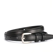 1pc Women's Versatile Waist Belt, Korean Style, Solid Color Sexy PU Leather, Suitable For All Seasons - Multicolor - View 11