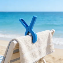 Large Beach/Pool/Cruise Chair Clips, Heavy Duty Windproof Non-Marking Clothing Clamps, Multiple Colors, For Drying Clothes - Multicolor - View 7