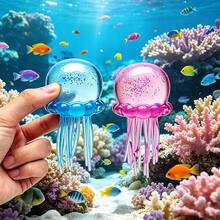 1 quả bóng bóp hình sứa, chất liệu TPR mềm mại, hình bạch tuộc và sứa sống động như thật, giúp giảm căng thẳng. - Nhiều màu - Xem 8