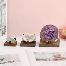 三脚展示架/桌面支架 - 专为展示岩石而设计。这款桌面展示架适用于展示水晶球、地质晶体、矿物、玛瑙、化石、珊瑚、宝石和各种小型收藏品。 - 彩色 - 查看 5