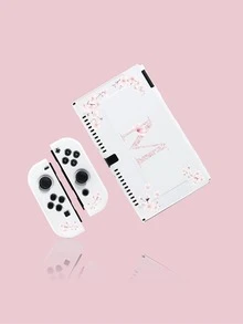 Accessories For Nintendo Switch, Floral Letter M Pattern, Compatible With Switch 2025, NS/Switch OLED Protective Case & Storage Bag, Best Gift Compatible With Switch Players, Romantic Gift For Valentine's Day - Multicolor - View 11