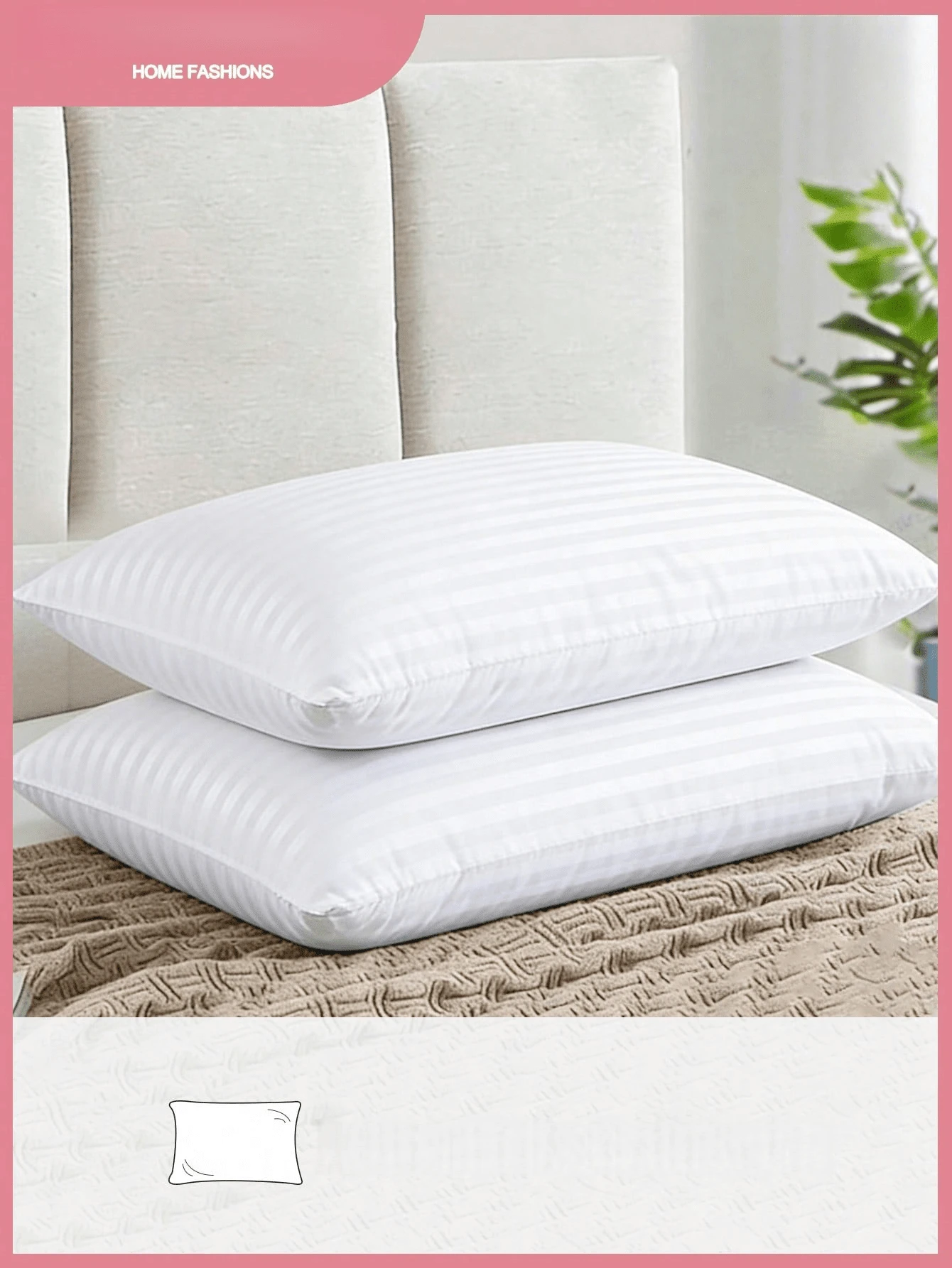 1 chiếc gối ngủ Honeymoon dập nổi - Vỏ gối bằng vải polyester dập nổi, khóa kéo ẩn, mềm mại như gối khách sạn, phù hợp cho người nằm ngửa, nằm nghiêng hoặc nằm sấp. - Nhiều màu - Xem 1