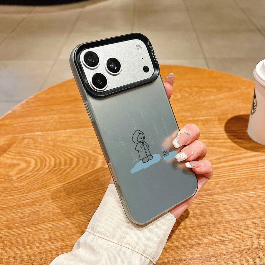 このレーザーエッチング加工された虹色の Apple 製携帯電話ケースは、特大のレンズ開口部と IMD テクノロジー、そして対照的な色のフレーム デザインを特徴としており、高い美観と実用性を兼ね備えた完璧な選択肢となっています。 雨の中の子供ケース  11  17e 手机壳  17e 手机壳 家族、恋人、友人、そして子供たちへのプレゼントに最適です。  16 Pro Max/S25 Ultra/Apple  Air/13/12 Pro/16/15 Pro Max/S22 Ultra/14/S25/S23 Ultra/ 13 Mini/7/17e/S24/17 Pro/15 Pro/12 Pro Max/17 Pro Max/11 Pro Max/S23 FE/16 Pro/16 Plus/S23/ 13 pro/16e/15 Plus/15/14 Plus/14 Pro Max/12/11 Pro/S22/S24 Ultra/17/12 Mini/14 Pro/13 Pro Max/S22 Plus - ブラック - チェックする 1