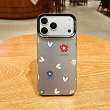 このレーザーエッチング加工された虹色の Apple 製携帯電話ケースは、特大のレンズ開口部と IMD テクノロジー、そして対照的な色のフレーム デザインを特徴としており、高い美観と実用性を兼ね備えた完璧な選択肢となっています。 花ハートラッキー柄ケース  11  17e 手机壳  17e 手机壳 家族、恋人、友人、そして子供たちへのプレゼントに最適です。  13/S22 Ultra/17e/ 13 Mini/14 Pro/14/14 Plus/S24/S22/15/Apple  Air/16/17/16e/15 Plus/11 Pro/17 Pro/S25 Ultra/S25/12 Pro/S24 Ultra/7/15 Pro/11 Pro Max/16 Pro/12 Pro Max/S23/12/15 Pro Max/S22 Plus/16 Pro Max/S23 FE/S23 Ultra/12 Mini/13 Pro Max/16 Plus/14 Pro Max/17 Pro Max/ 13 pro - ブラック - チェックする 41