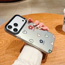 このレーザーエッチング加工された虹色の Apple 製携帯電話ケースは、特大のレンズ開口部と IMD テクノロジー、そして対照的な色のフレーム デザインを特徴としており、高い美観と実用性を兼ね備えた完璧な選択肢となっています。 花ハートラッキー柄ケース  11  17e 手机壳  17e 手机壳 家族、恋人、友人、そして子供たちへのプレゼントに最適です。  13/S22 Ultra/17e/ 13 Mini/14 Pro/14/14 Plus/S24/S22/15/Apple  Air/16/17/16e/15 Plus/11 Pro/17 Pro/S25 Ultra/S25/12 Pro/S24 Ultra/7/15 Pro/11 Pro Max/16 Pro/12 Pro Max/S23/12/15 Pro Max/S22 Plus/16 Pro Max/S23 FE/S23 Ultra/12 Mini/13 Pro Max/16 Plus/14 Pro Max/17 Pro Max/ 13 pro - ホワイト - チェックする 3