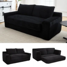 Sofas & Couches - Black - View 1
