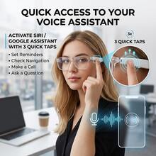 Kính thông minh SENBONO tích hợp micro và loa, chức năng gọi không dây, trả lời và kết thúc cuộc gọi, cáp sạc Type-C, phát nhạc - Phù hợp cho cả nam và nữ khi lái xe, đạp xe, học tập, câu cá và du lịch - Món quà tuyệt vời nhất. - Xem 5
