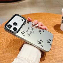 このレーザーエッチング加工された虹色の Apple 製携帯電話ケースは、特大のレンズ開口部と IMD テクノロジー、そして対照的な色のフレーム デザインを特徴としており、高い美観と実用性を兼ね備えた完璧な選択肢となっています。 ハート柄ステッカーケース  11  17e 手机壳  17e 手机壳 家族、恋人、友人、そして子供たちへのプレゼントに最適です。  13 pro/S22/7/15 Pro/13/17 Pro Max/16e/15 Plus/17 Pro/12 Pro/ 13 Mini/14 Plus/S25 Ultra/14 Pro Max/S23/15 Pro Max/13 Pro Max/16 Pro Max/12 Mini/S24/S23 Ultra/11 Pro/16 Pro/S22 Ultra/S25/16 Plus/11 Pro Max/Apple  Air/16/17e/17/S24 Ultra/S22 Plus/12/12 Pro Max/15/S23 FE/14/14 Pro - ホワイト - チェックする 3