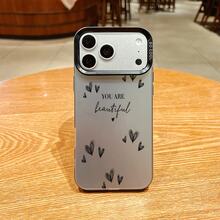 このレーザーエッチング加工された虹色の Apple 製携帯電話ケースは、特大のレンズ開口部と IMD テクノロジー、そして対照的な色のフレーム デザインを特徴としており、高い美観と実用性を兼ね備えた完璧な選択肢となっています。 ハート柄ステッカーケース  11  17e 手机壳  17e 手机壳 家族、恋人、友人、そして子供たちへのプレゼントに最適です。  13 pro/S22/7/15 Pro/13/17 Pro Max/16e/15 Plus/17 Pro/12 Pro/ 13 Mini/14 Plus/S25 Ultra/14 Pro Max/S23/15 Pro Max/13 Pro Max/16 Pro Max/12 Mini/S24/S23 Ultra/11 Pro/16 Pro/S22 Ultra/S25/16 Plus/11 Pro Max/Apple  Air/16/17e/17/S24 Ultra/S22 Plus/12/12 Pro Max/15/S23 FE/14/14 Pro - ブラック - チェックする 14