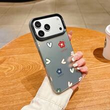 このレーザーエッチング加工された虹色の Apple 製携帯電話ケースは、特大のレンズ開口部と IMD テクノロジー、そして対照的な色のフレーム デザインを特徴としており、高い美観と実用性を兼ね備えた完璧な選択肢となっています。 花ハートラッキー柄ケース  11  17e 手机壳  17e 手机壳 家族、恋人、友人、そして子供たちへのプレゼントに最適です。  13/S22 Ultra/17e/ 13 Mini/14 Pro/14/14 Plus/S24/S22/15/Apple  Air/16/17/16e/15 Plus/11 Pro/17 Pro/S25 Ultra/S25/12 Pro/S24 Ultra/7/15 Pro/11 Pro Max/16 Pro/12 Pro Max/S23/12/15 Pro Max/S22 Plus/16 Pro Max/S23 FE/S23 Ultra/12 Mini/13 Pro Max/16 Plus/14 Pro Max/17 Pro Max/ 13 pro - ホワイト - チェックする 1