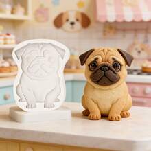 Khuôn làm kẹo hình chó Beagle dễ thương, khuôn làm bánh pudding hình gấu bông tinh tế, khuôn nướng tái sử dụng có thể dùng để làm thạch, bánh cupcake, kẹo cao su, đất sét polymer và nhựa DIY. - Xem 4