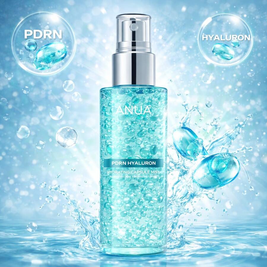 ANUA - PDRN HYALURON HYDRATING CAPSULE MIST 100ML - Hyaluronic Acid - View 1