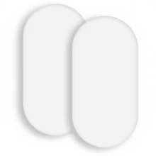2件套100%有机棉婴儿床垫套，适用于标准尺寸婴儿床（33英寸x17英寸），柔软透气，男女宝宝通用。 - Cotton Bassinet Sheet - 查看 15