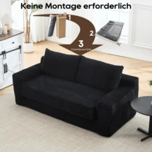 Sofas & Couches - Black - View 4