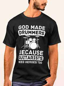 Camisetas para hombres - Negro - Ver 7