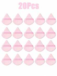 50 pièces/20 pièces/10 pièces/5 pièces/1 pièce Éponge de maquillage triangulaire, outil de maquillage multifonctionnel réutilisable convenant pour le fond de teint, l'anti-cernes, la crème BB, la crème solaire, le coussin, le blush, alternative parfaite au pinceau, essentiel pour les voyages et la maison, maquillage, bon marché, décoration de chambre, maquillage, voyage, chambre à coucher, accessoires de maquillage, tampon, mélangeur de maquillage, tampon à poudre, éponge de maquillage, bon marché, recharge, maquillage, outils de maquillage, recharge bon marché, cadeau, cadeau pour les femmes, Saint-Valentin - Rose bonbon - Voir 8