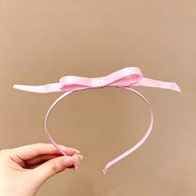 Set de 2 diademas con lazo 3D estilo princesa, diadema elegante de unicolor minimalista y versátil para la calle, reuniones y fiestas - Multicolor - Ver 16