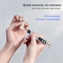 2-In-1 Portable Rechargeable Nail Care Tool - Nail Polish Remover & Quick Gel Dryer, 180mAh Battery, Ideal Gift For Beginner Manicure - Multicolor - View 4