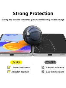 3 片钢化玻璃膜，兼容 Apple 17/17 Air/17 Pro/17promax/16/16/16e/16pro/16promax/14/15/14pro/15pro/14promax/11/12/13/11mimi/12mimi/13mimi，兼容 S24 Ultra A54 A13 A53 A34 A33 A52 5G S23 Plus, A32 A22 S21。 - 彩色 - 查看 2