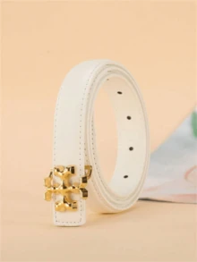 Fashion Metal Buckle Women Belt, Versatile For Jeans Dresses Suits, Daily Party Holiday Gift - Multicolor - View 5