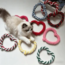 Đồ chơi cho chó bằng dây cotton dệt nhiều màu, giúp mài và làm sạch răng, phù hợp cho chó Poodle, Corgi, Bear và các giống chó khác. - Nhiều màu - Xem 5