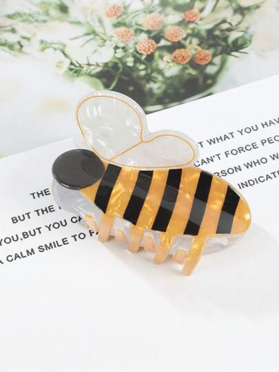 Cute Bear Shaped Hair Clip, Strong Anti-Slip Hair Accessory, Suitable For Daily Wear, Theme Parties And Styling, Half Or Full Bun Hairstyles, Daily Wear, Parties, Christmas Decoration, Travel Outfits, Excellent Gift For Girls