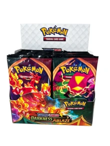 pokemon 360/100/20/10张宝可梦Vmax GX Vstar集换式卡牌，创意有趣的动漫游戏卡牌 - 彩色 - 查看 6