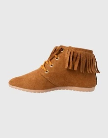 Women Mid-Calf Boots - Camel - View 5