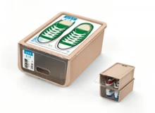 Shoe Storage - Beige - View 3