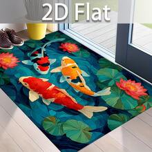 1pc Pet Dog Carpet, Cute Puppy Rug, Animal Themed Carpet, Thickened Rug For Living Room, Bedroom, Entryway, Kitchen, Bathroom, Gaming Room, Study, Durable And Easy To Clean - Multicolor - View 5