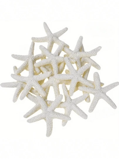 1/10/20/30/40 chiếc sao biển trang trí bằng nhựa resin kích thước 1.18 inch, sao biển mini dễ thương, thích hợp cho trang trí đám cưới, ngày lễ, trang trí nhà cửa và đồ thủ công DIY.