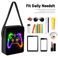 3pcs/Set Student Backpack, Messenger Bag, Pencil Case, Boys' Large Capacity Compartment Backpack, Back To School Supplies Storage, Travel Storage Bag, Suitable For School, Class, Outdoor Sports - A - View 5