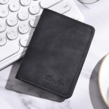 1 buah Dompet Kartu Kredit Kulit PU Ultra Tipis, Desain Ringkas, Gaya Minimalis, Dompet Saku Depan, Sempurna Untuk Pria Untuk Menyimpan Uang Tunai, Kartu Kredit, SIM, dll. - MultiWarna - View 13