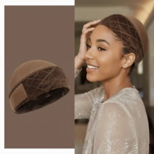 Non-Slip Wig Grip Cap With Breathable Cotton Top, Adjustable Strap Wig Headband With Internal Silicone Strip For Extra Hold, Comfort, And Hair Protection (Fits 21-24in) - View 14