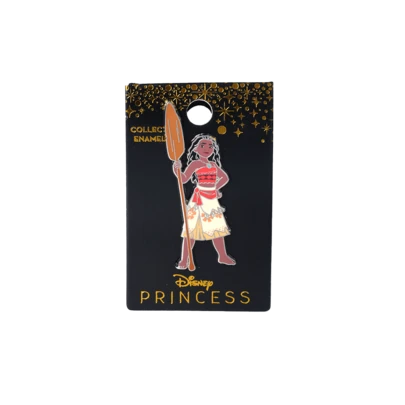 Monogram 1枚迪士尼公主官方授权收藏徽章，锌合金珐琅徽章，男女通用胸针，外套翻领徽章，动漫背包徽章，新奇饰品，防锈金属胸针