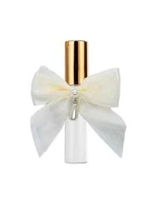 1 pieza Botella de spray de perfume con lazo de perla elegante, viales de muestra de perfume de vidrio transparente, botella de spray de aceites esenciales portátil, recuerdos de fiesta de perfume, botella vacía, spray facial, botella humectante, envases cosméticos de tamaño de viaje, regalos para tu amante, novia, dama de honor, madre, regalos de compromiso únicos, regalos nupciales, regalos de vacaciones, regalos de aniversario, regalos del Día de la Madre, regalos de cumpleaños - Multicolor - Ver 11