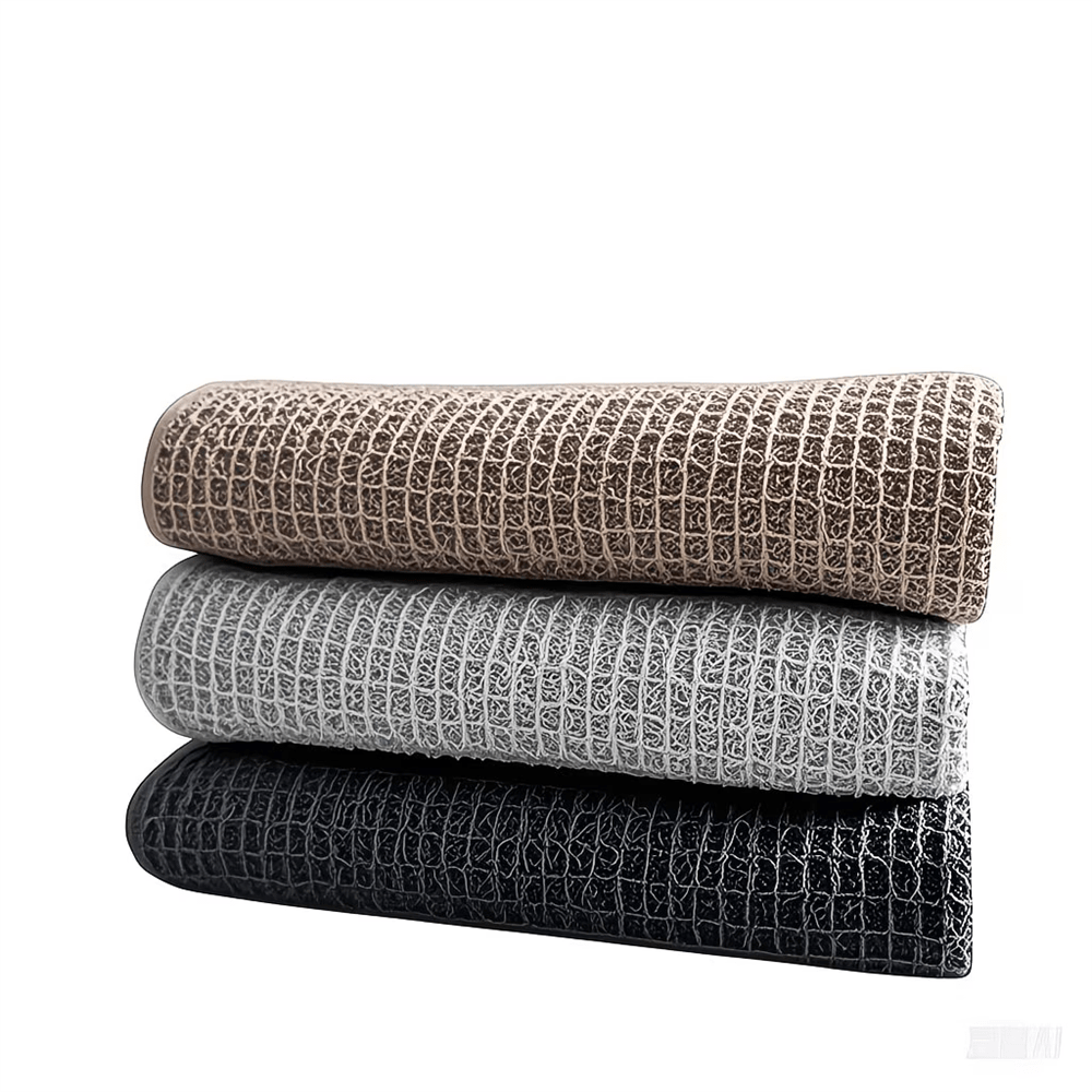 3 piezas Paños de cocina de gofre gruesos | Trapos de limpieza de cocina absorbentes, toallas de cocina de colores surtidos y unicolor