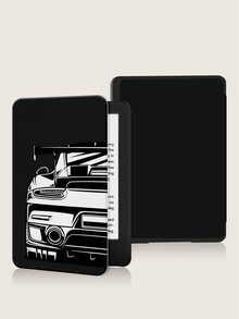 1 件装黑白赛车设计 Kindle 保护套，全方位保护，防摔防尘，采用柔软 TPU 材质，边角气垫防震，适用于 Kindle Paperwhite 第 11 代（2021 年款）、Kindle（第 11 代）（2022 年款）、Kindle（第 11 代至 2024 年款）（6 英寸），完美贴合，保护您的阅读设备。 - 彩色 - 查看 2