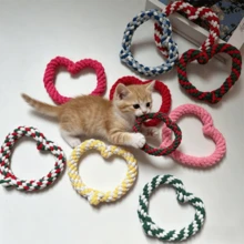 Đồ chơi cho chó bằng dây cotton dệt nhiều màu, giúp mài và làm sạch răng, phù hợp cho chó Poodle, Corgi, Bear và các giống chó khác. - Nhiều màu - Xem 8