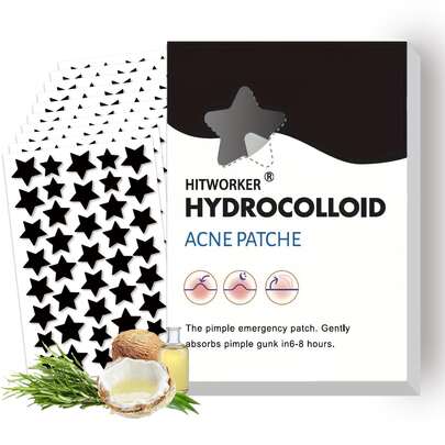 400/200 Pimple Patch/Box Star Shaped Hydrogel Apimple Patch, Alcohol Free, Tasteless, Mild, Non Irritating Pimple Patch And Blemish Covering Stickers, High-Quality Pimple Patch, Beautiful Holiday Gifts