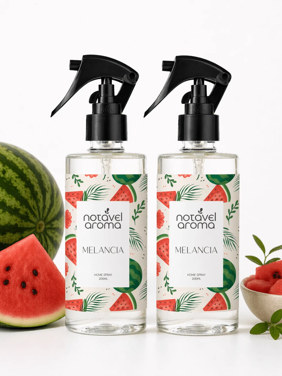 Kit Of 2 Home Sprays, 200 Ml Each, For Room Scent, Suitable For Curtains And Sheets. - 西瓜 - 查看 1