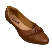Set Of 2 Women's Pointed Toe Flats, Neutral, Casual, Elegant, Sizes 34 To 40 - 黑色/棕色 - 查看 5