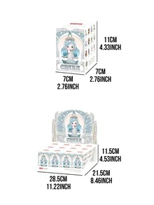 CHAKA Luminous Dream Series Blind Box Collection, 12 Regular Styles + 1 Hidden Style, Art Nouveau-Inspired Fantasy Series, Exquisite Toy Blind Box Collectible, Desktop Ornament, Display Case Statue Model Decor, Halloween And Christmas Gift - Multicolor - View 4