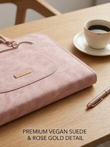 [Delivery Within 2-7 Days In The United States]Cute Laptop Sleeve Bag, 14Inch Laptop Carrying Case Laptop Protective Cover, Laptop Protective Case, Laptop Carrying Case, Laptop Bag Laptop Case, Suitable For School, Office, And Commuting Back To School Stuff Bag For School Work Laptop Bag For Women College Essentials Laptop Sleeve, Purse Essentials Items, Storage Bags, Purse Accsesories, Charger Organizer, Electronics Pouch, Charger Bag, Digital Camera Case, Portable Charger, Side Pocket And Faux Pearl Handle | Fits Air/Pro 13, Pro 14, HP, Fashion Laptop Accessories – Fits Most Up To 14", Travel Essential, Travel Necessities, Stocking Stuffers For Women, Cruise Essential - Xem 12