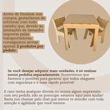 Mesa Infantil Para Uso Intenso Mdf + 2 Cadeiras, Conjunto Super Resistente Para Crianças Ativas, Móvel Para Estudos - Marrom - Visão 9